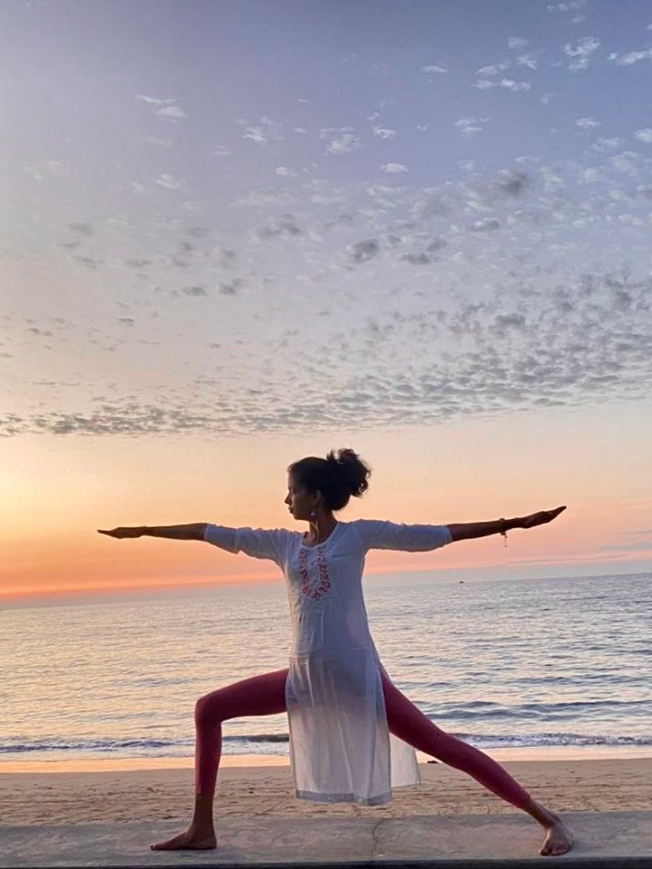 Yoga Instructor Backbend